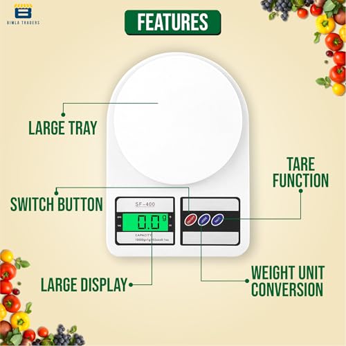 Btag SF-400 Digital Kitchen Weighing