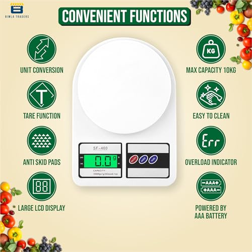 Btag SF-400 Digital Kitchen Weighing