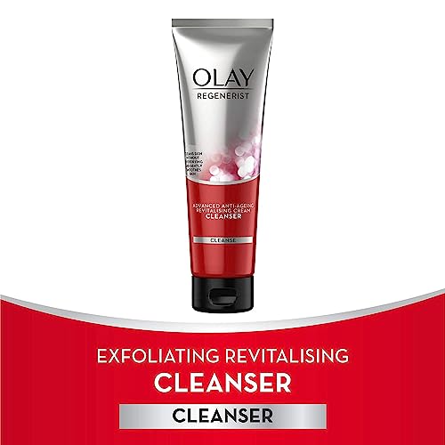 Olay Regenerist Cleanser |with Salicylic Acid & Exfoliating Silica beads |Throughly cleanse and exfoliate skin for glowing, younger looking skin |Suitable for Normal, Dry, Oily & Combination skin |100 gm - Image 2