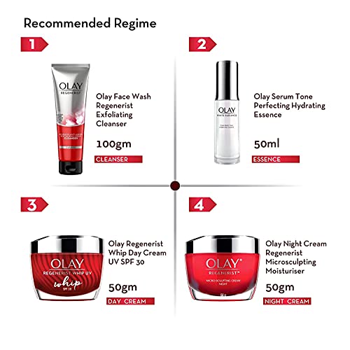 Olay Regenerist Cleanser |with Salicylic Acid & Exfoliating Silica beads |Throughly cleanse and exfoliate skin for glowing, younger looking skin |Suitable for Normal, Dry, Oily & Combination skin |100 gm - Image 3