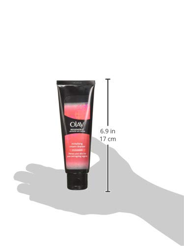 Olay Regenerist Cleanser |with Salicylic Acid & Exfoliating Silica beads |Throughly cleanse and exfoliate skin for glowing, younger looking skin |Suitable for Normal, Dry, Oily & Combination skin |100 gm - Image 7