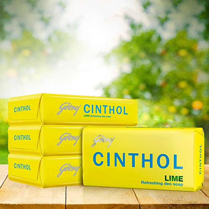 Cinthol Lime Soap, 150g (Pack of4) - 99.9% Germ Protection | Lime Fresh Fragrance | Soaps For Bath Grade 1 Soap | For All Skin Types - Image 3