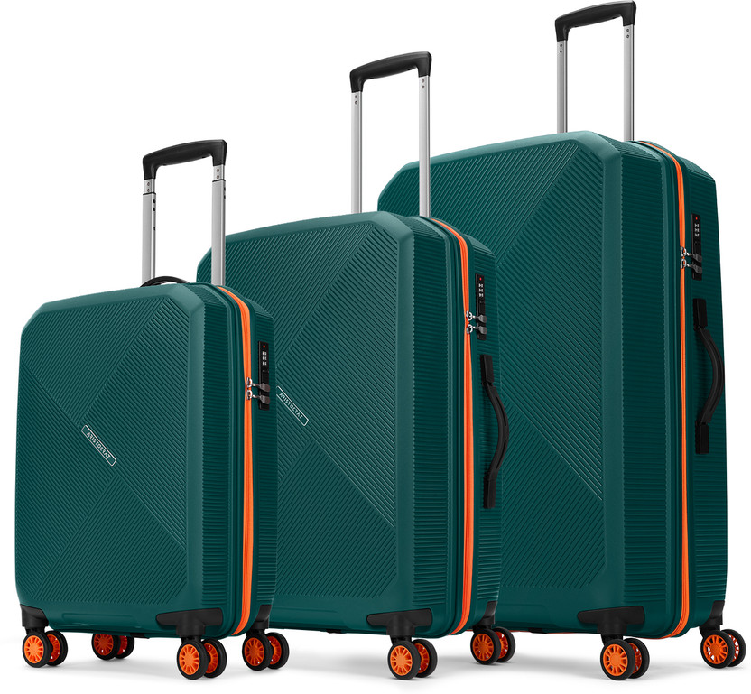 KAMILIANT Hard Body Set of 3 Luggage 8 Wheels - ARMOR - Brown - Image 6