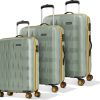 KAMILIANT Hard Body Set of 3 Luggage 8 Wheels - ARMOR - Brown - Image 7