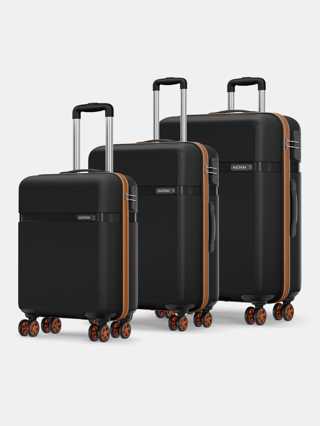 KAMILIANT Hard Body Set of 3 Luggage 8 Wheels - ARMOR - Brown - Image 8