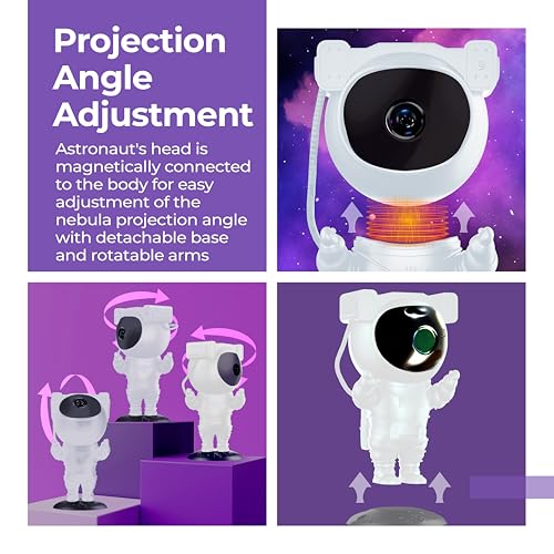 Lifelong Astronaut Galaxy Projector Light