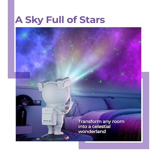 Lifelong Astronaut Galaxy Projector Light