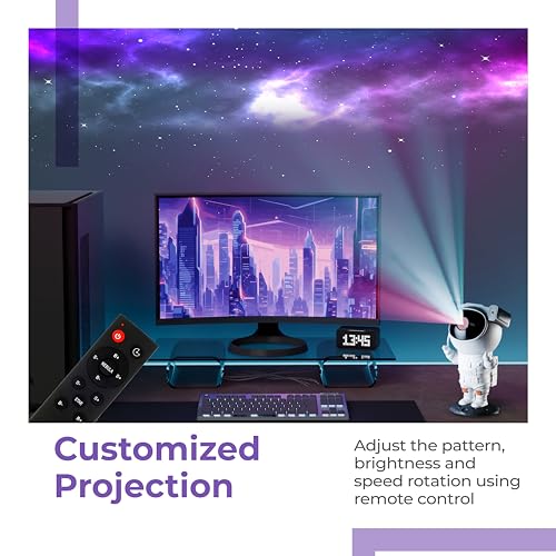 Lifelong Astronaut Galaxy Projector Light