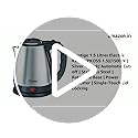 Prestige 1.5L PKOSS Stainless Steel