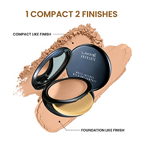 Lakme Absolute White Intense Wet & Dry Compact, Ivory Fair 01, 9 g - Image 6