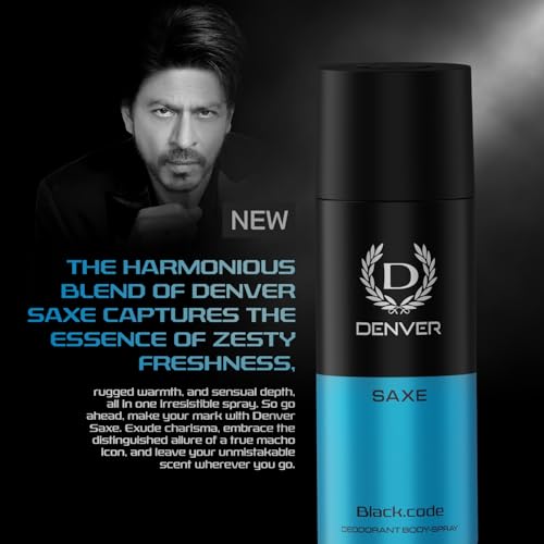 DENVER Saxe Deodorant 150ML | Long Lasting Deo for Men & Boys - Image 2