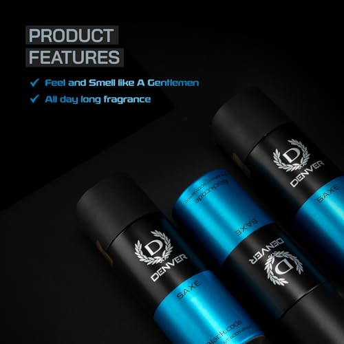 DENVER Saxe Deodorant 150ML | Long Lasting Deo for Men & Boys - Image 4