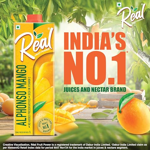 Real Alphonso Mango Fruit Juice-1L