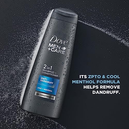 Dove Men+Care Anti Dandruff 2in1 Shampoo+Conditioner, 340 ml - Image 4