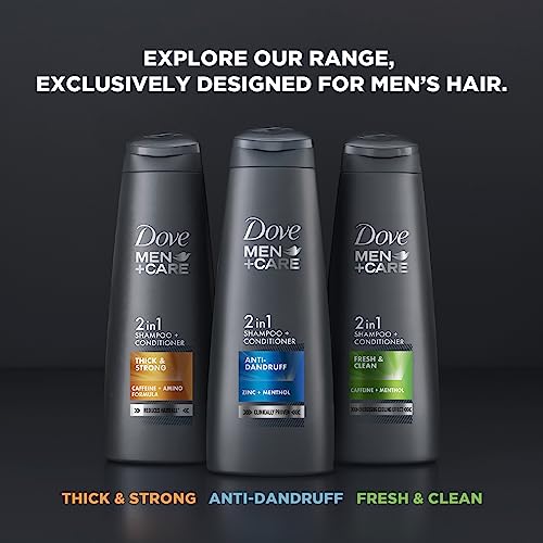 Dove Men+Care Anti Dandruff 2in1 Shampoo+Conditioner, 340 ml - Image 7