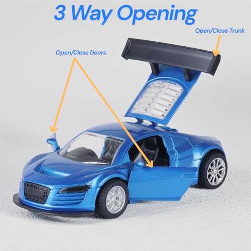 Metal Die-cast 1:37 AUD - Blue - Image 3