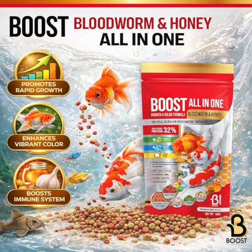 Boost All-in-One Fish Food | Baby Pellets | Complete Daily Nutrition for All Aquarium Fish | 200 g - Image 5