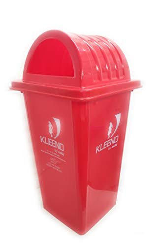 Cello Kleeno Dome Lid Plastic Garbage Dustbin Bucket 80 LTR - Red - Image 2