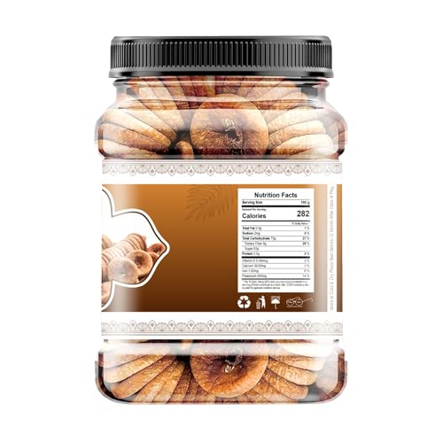 Nutfino Anjeer (Dried Figs) | Naturally Sweet & Soft Dried Figs | Rich in Fiber, Calcium & Iron | Healthy Dry Fruit for Daily Nutrition (500 gm) - Image 3