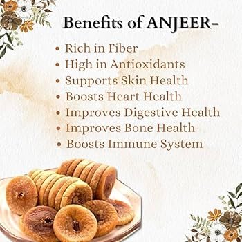 Nutfino Anjeer (Dried Figs) | Naturally Sweet & Soft Dried Figs | Rich in Fiber, Calcium & Iron | Healthy Dry Fruit for Daily Nutrition (500 gm) - Image 6