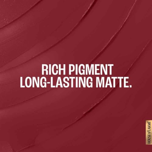 Lakme Forever Matte Lipstick, Waterproof