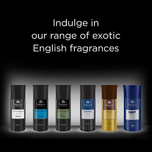 Yardley London Gentleman Gold Body Spray for Men| Fresh Rosemary & Mint Notes| Masculine Fragrance| Body Deodorant for Men| 150ml - Image 7