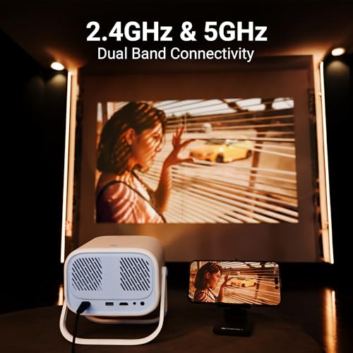 Zebronics Android Smart Projector, 1080p