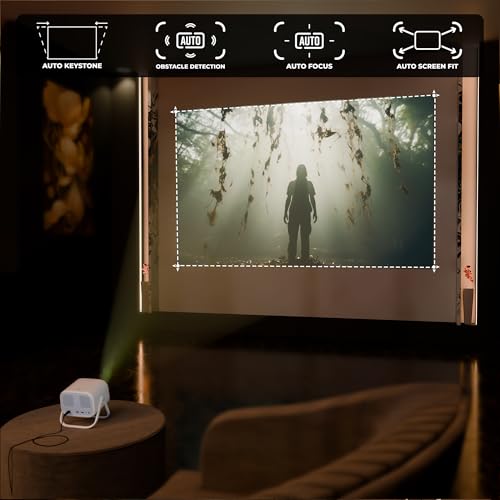 Zebronics Android Smart Projector, 1080p