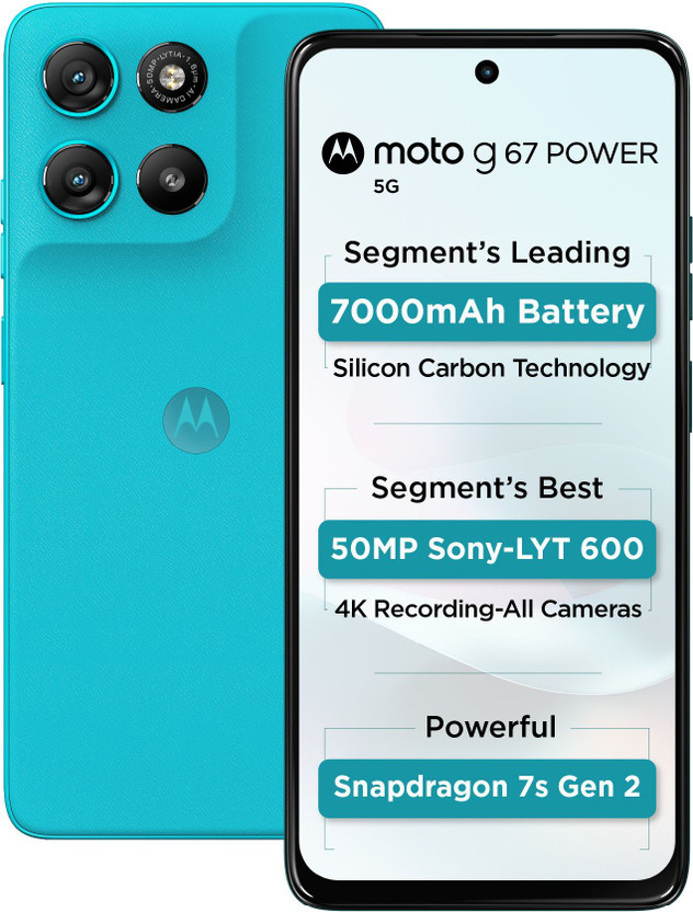 MOTOROLA g67 power 5G (Pantone CILANTRO, 256 GB) (12 GB RAM) - Image 6