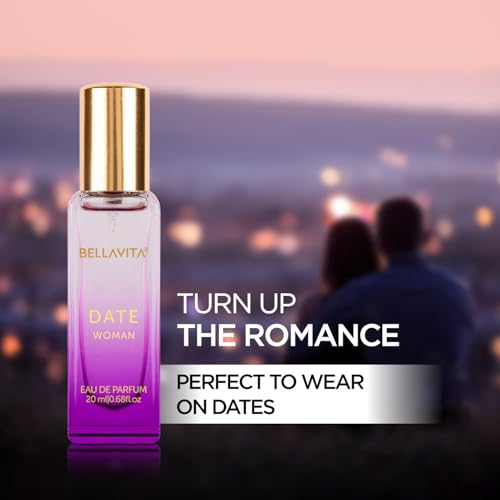 BELLAVITA Date & Glam Women Long Lasting | Perfume for Woman | Gifts for Woman | EDP 2x20ml | Floral, Fruity, Citrusy & Woody Premium Fragrance - Image 3