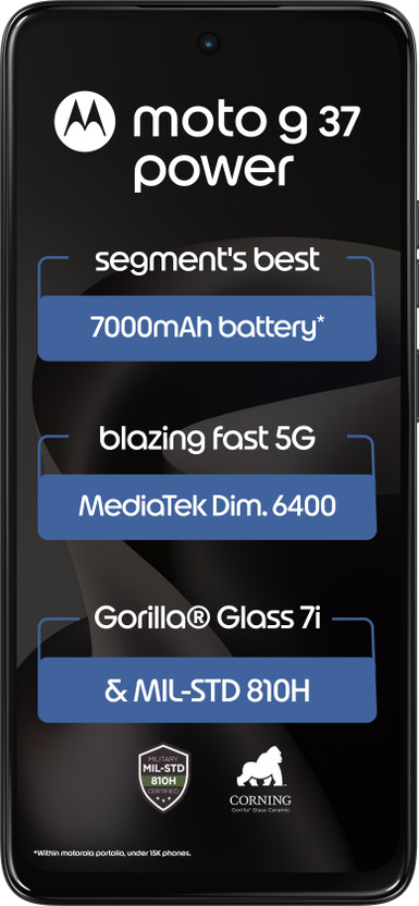 MOTOROLA g37 power (PANTONE Impenetrable, 128 GB) (8 GB RAM) - Image 3
