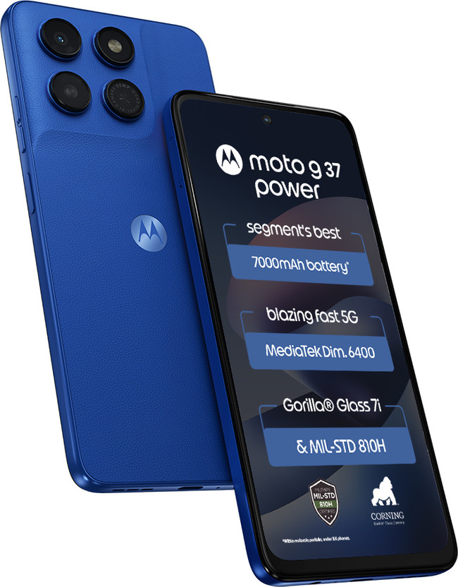 MOTOROLA g37 power (PANTONE Impenetrable, 128 GB) (8 GB RAM) - Image 7