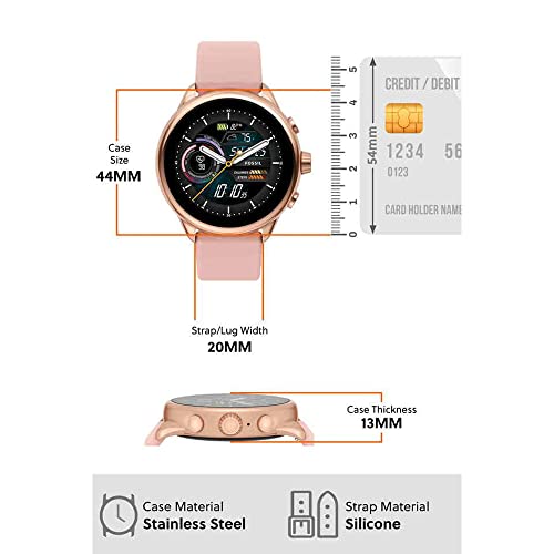 Fossil Gen 6 Display Wellness Edition Pink Smartwatch FTW4071 - Image 5
