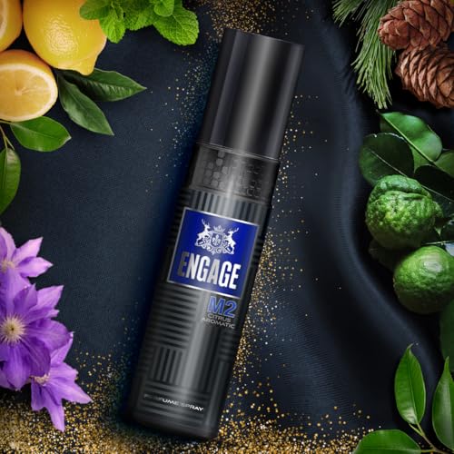 Engage M2 Perfume Spray for Men, 120ml - Image 3