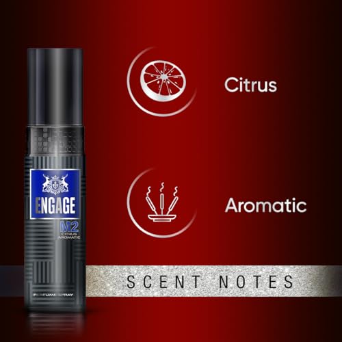 Engage M2 Perfume Spray for Men, 120ml - Image 4