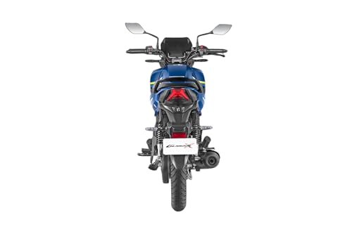 Hero Glamour X Disc Bike Black Teal Blue Booking for Ex-Showroom Price - Image 3