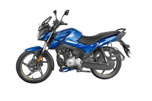 Hero Glamour X Disc Bike Black Teal Blue Booking for Ex-Showroom Price - Image 4