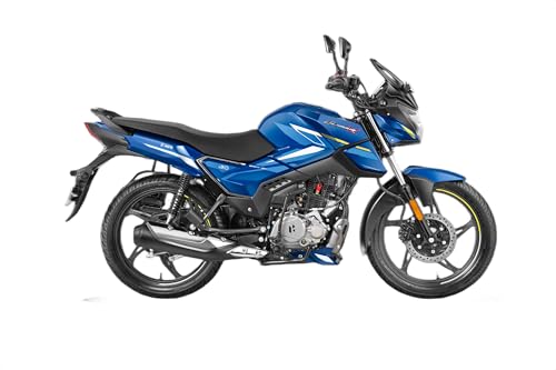 Hero Glamour X Disc Bike Black Teal Blue Booking for Ex-Showroom Price - Image 5
