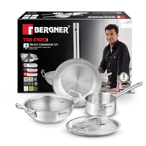 Bergner Tripro Triply Stainless Steel