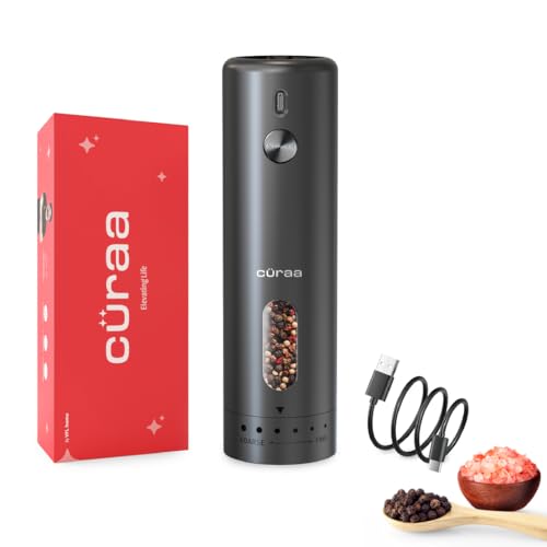 CÜRAA Electric Pepper Grinder