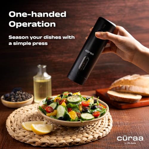 CÜRAA Electric Pepper Grinder