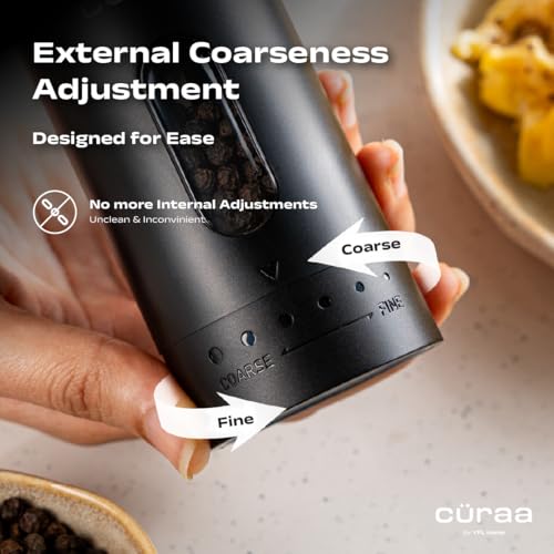 CÜRAA Electric Pepper Grinder