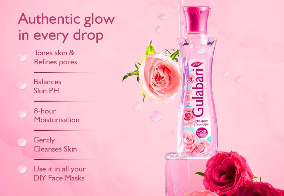 Dabur Gulabari Premium Rose Water