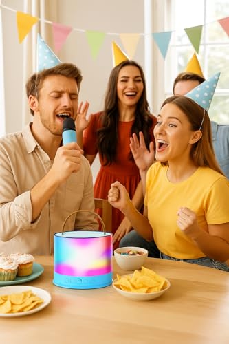 QLECT Portable Karaoke Bluetooth Speaker
