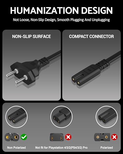 FEDUS 4 Feet 2-pin Universal