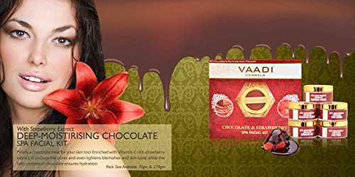 Vaadi Herbals Deep Moisturising Chocolate Cleansing Cream, 50g - Image 3