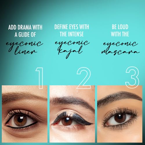 Lakme Eyeconic Regime Kit- Kajal | Mascara| Eyeliner 13.35 ml - Image 6