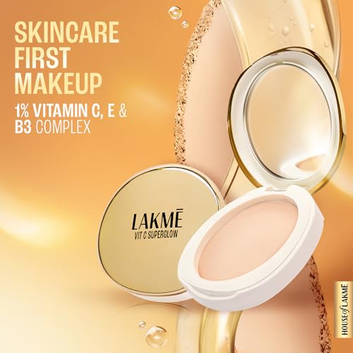 Lakme Superglow Vit C Compact Sand16 8gm - Image 4