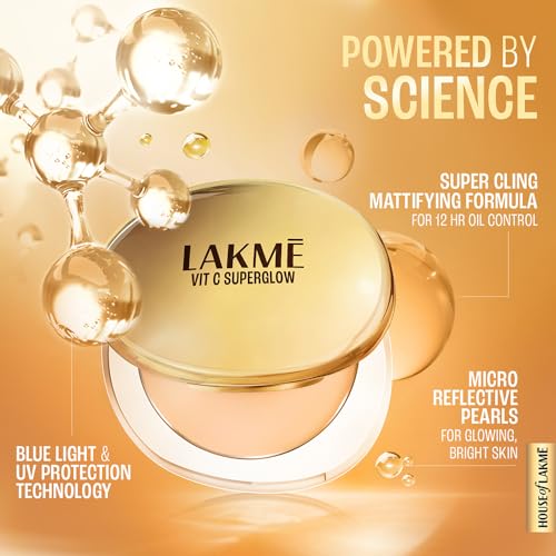 Lakme Superglow Vit C Compact Sand16 8gm - Image 6