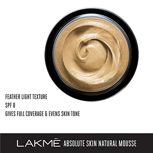 Lakmé Absolute Skin Natural Mousse, Ivory Fair 01, 25g & Lakmé Absolute Perfect Radiance Skin Lightening Facewash, 50g - Image 4